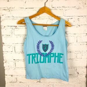 Vintage 80’s Adorence Pastel Triumphe Tank Top